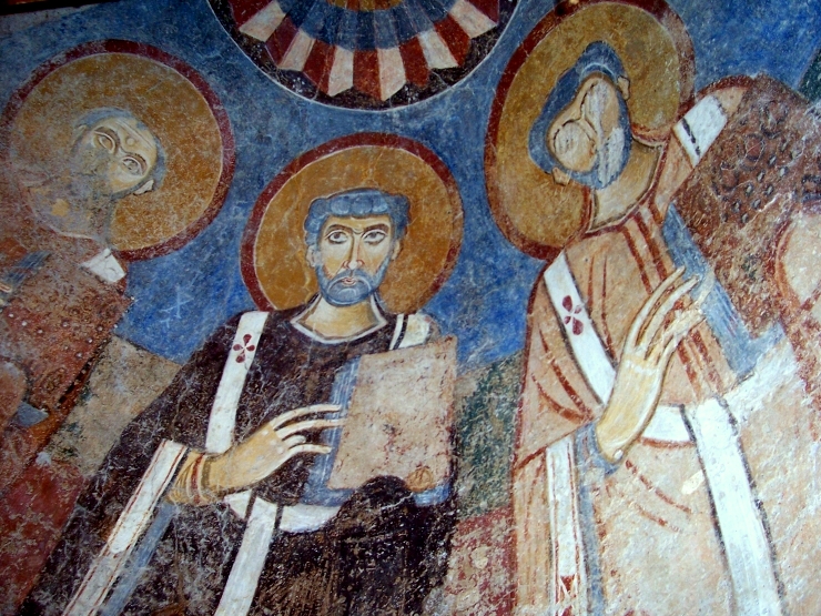 I vescovi Paolino, Felice e Massimo