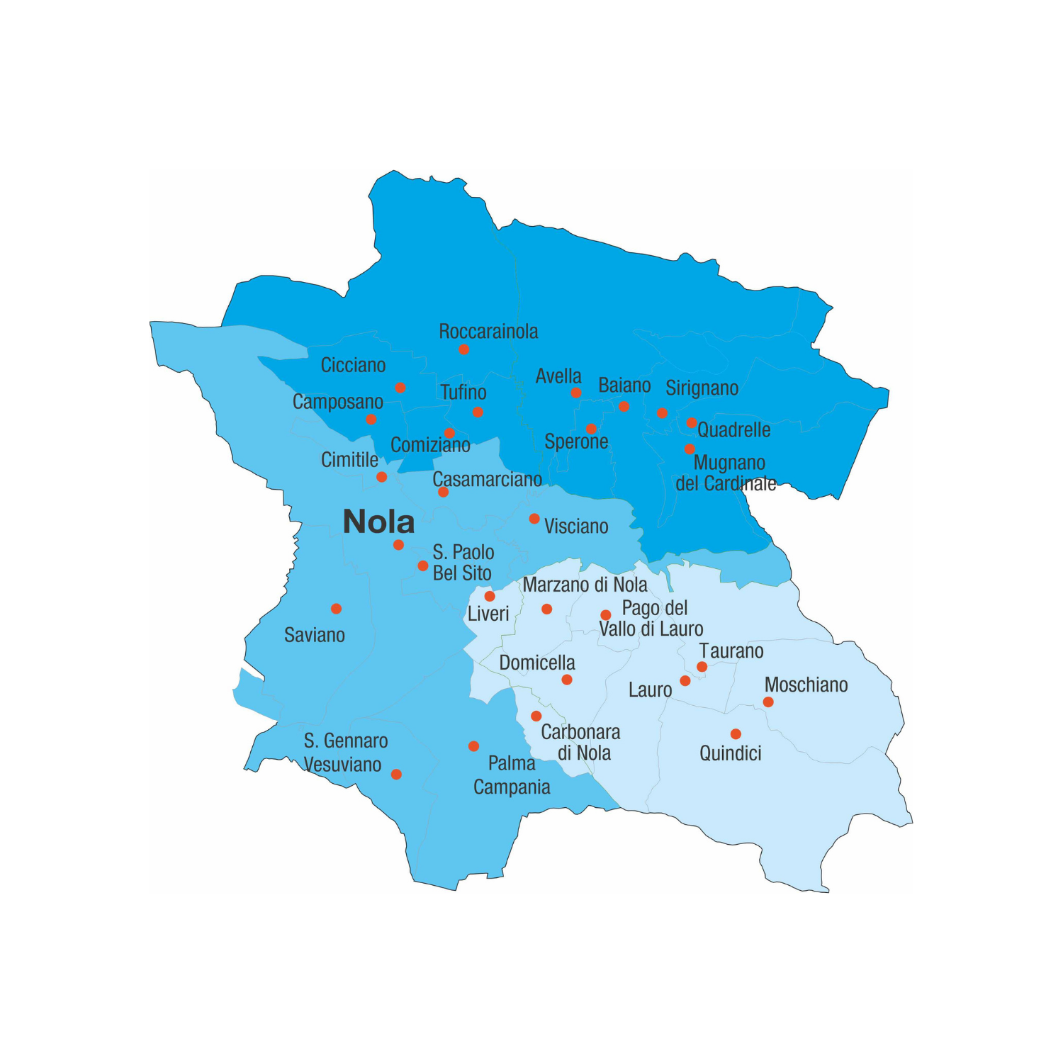 Prima Zona: parrocchie del primo, secondo e terzo decanato