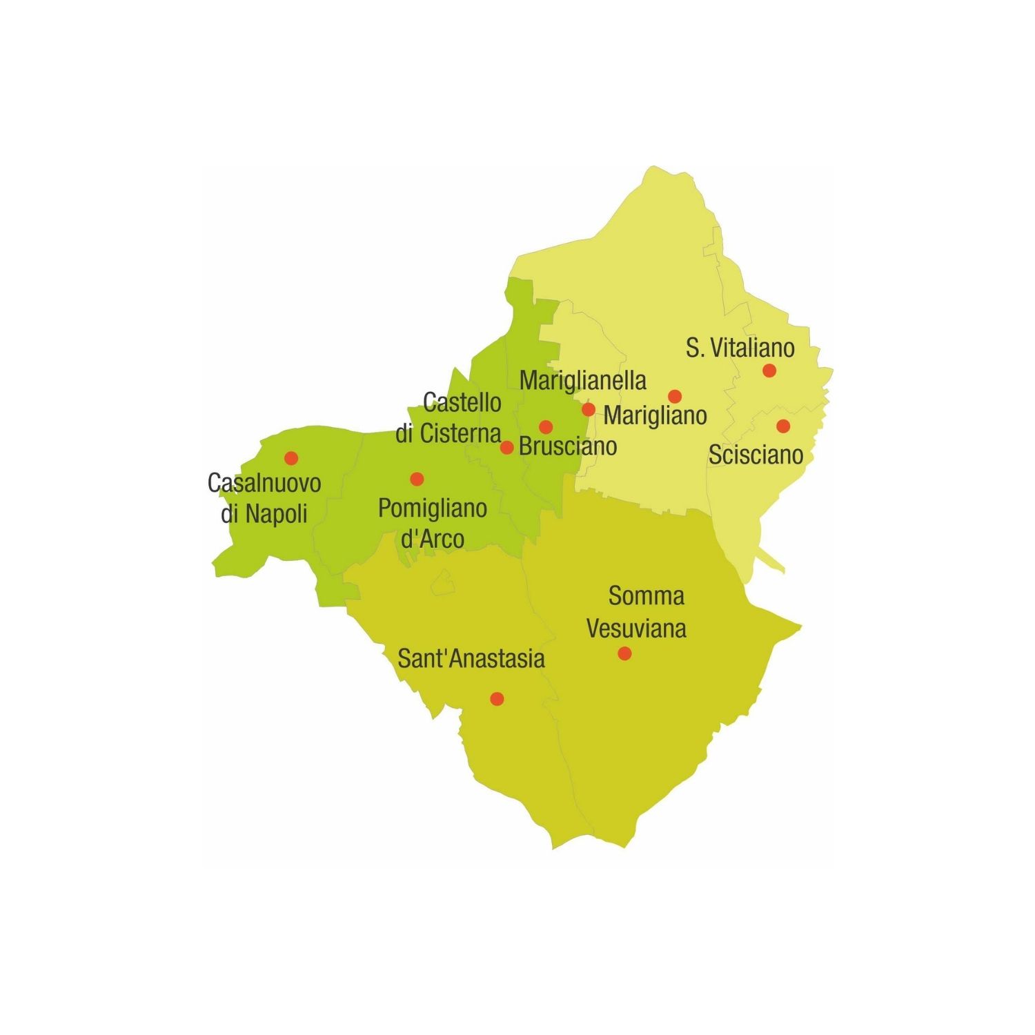 Seconda Zona: parrocchie del quarto, quinto e sesto decanato