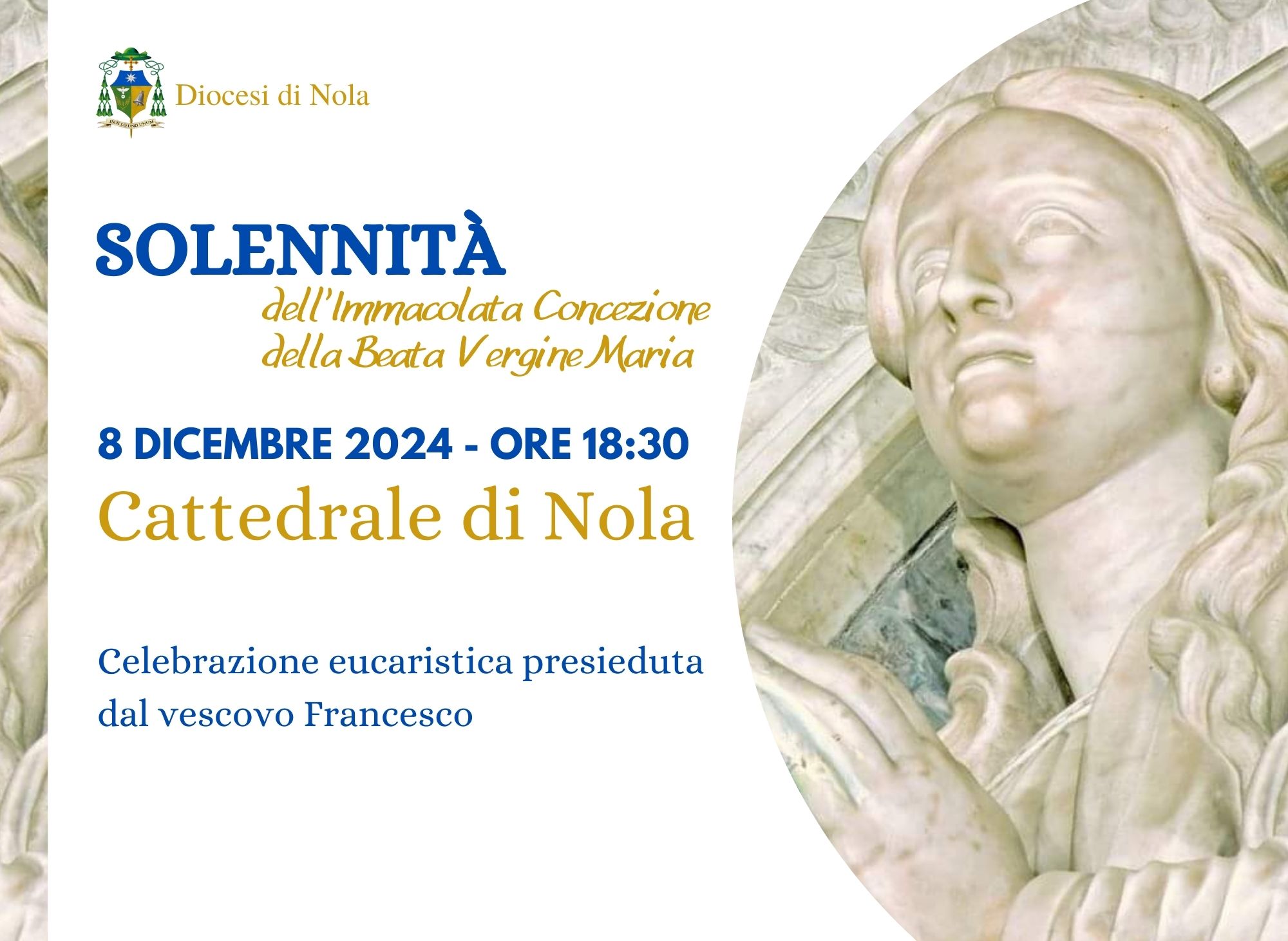 Solennità dell'Immacolata Concezione: pontificale 