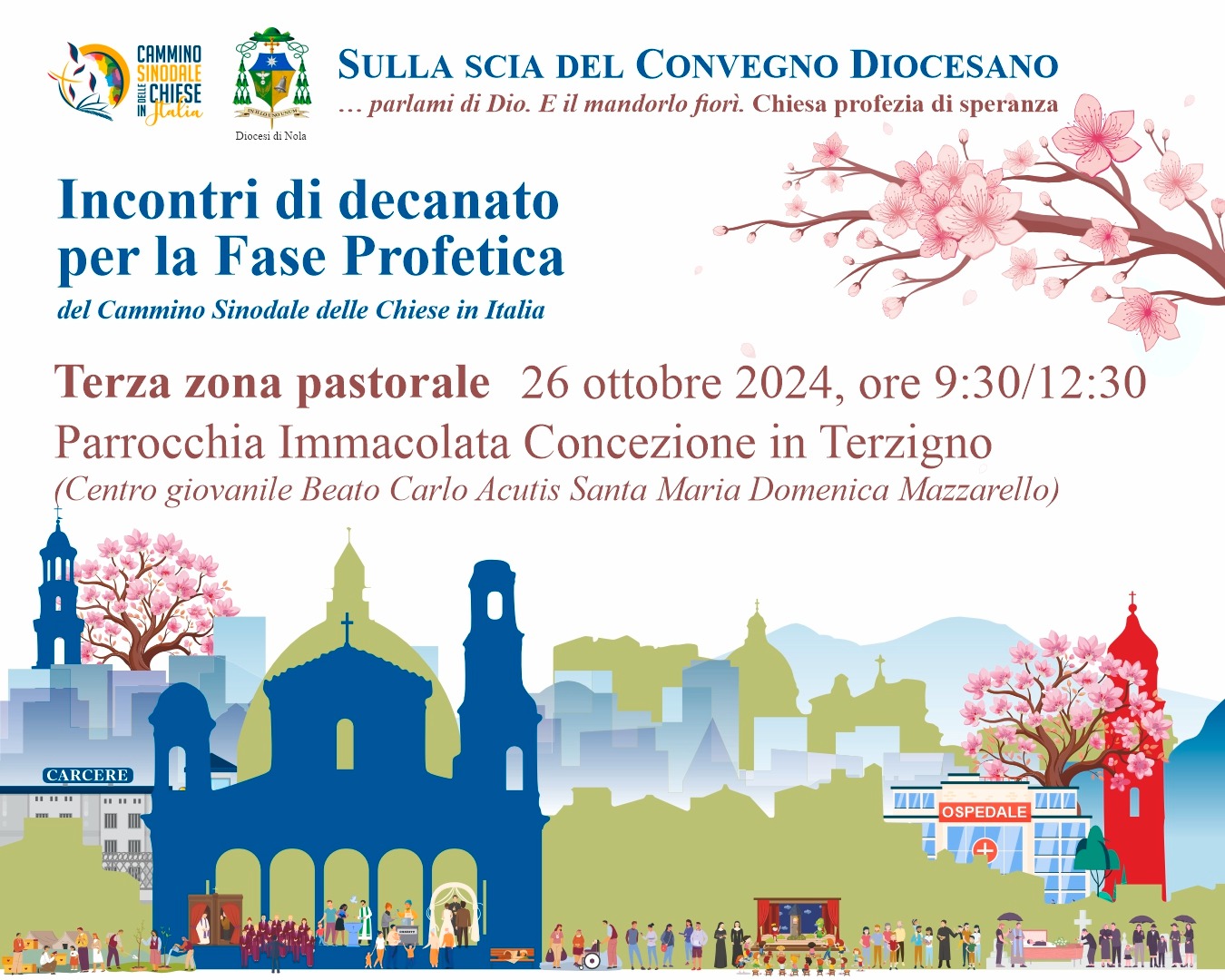 Convegno pastorale: incontro parrocchie Terza zona  