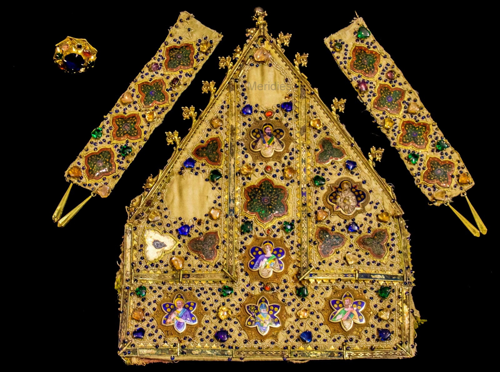 Mitria episcopale metà XIV secolo