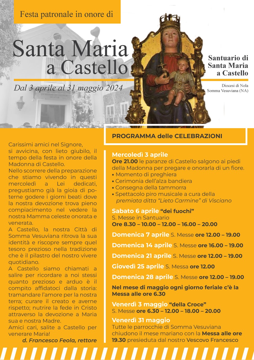Festa di Santa Maria a Castello Programma